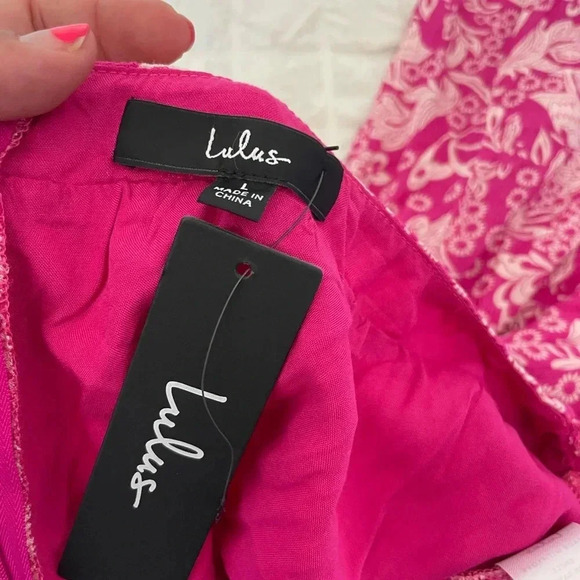 Lulus pink floral bold sensations romper - Picture 7 of 12